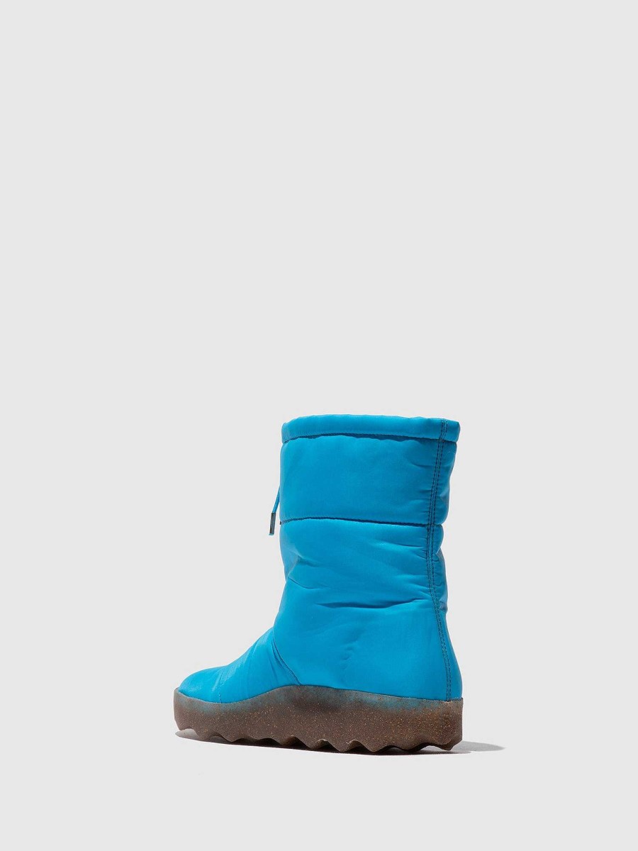 Women ASPORTUGUESAS Cale | Fluff Boots Cale Blue