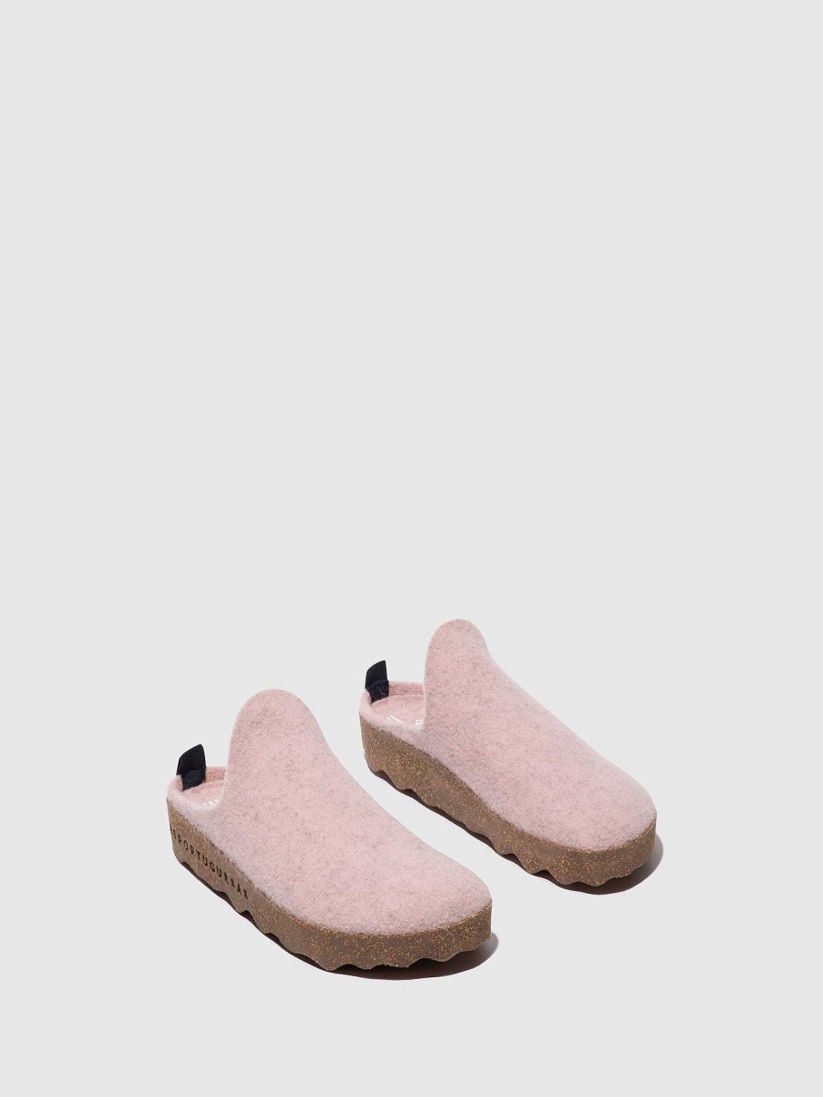 Women ASPORTUGUESAS Come | Slip-On Mules Come Pink