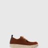 Men ASPORTUGUESAS Chat | Lace-Up Shoes Chat Brown