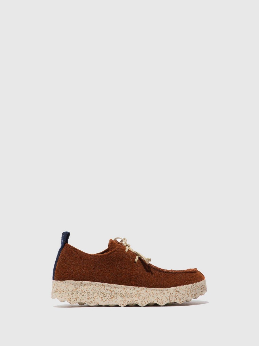 Men ASPORTUGUESAS Chat | Lace-Up Shoes Chat Brown