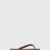 Women ASPORTUGUESAS Base | Beach Flip-Flops Base Brown & Brown Strap