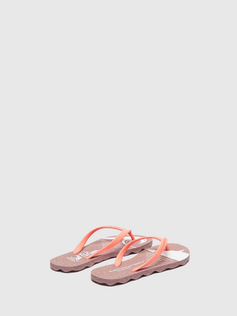 Men ASPORTUGUESAS Mcna | Beach Flip-Flops Mcna Red