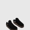 Men ASPORTUGUESAS Come | Round Toe Mules Come Black