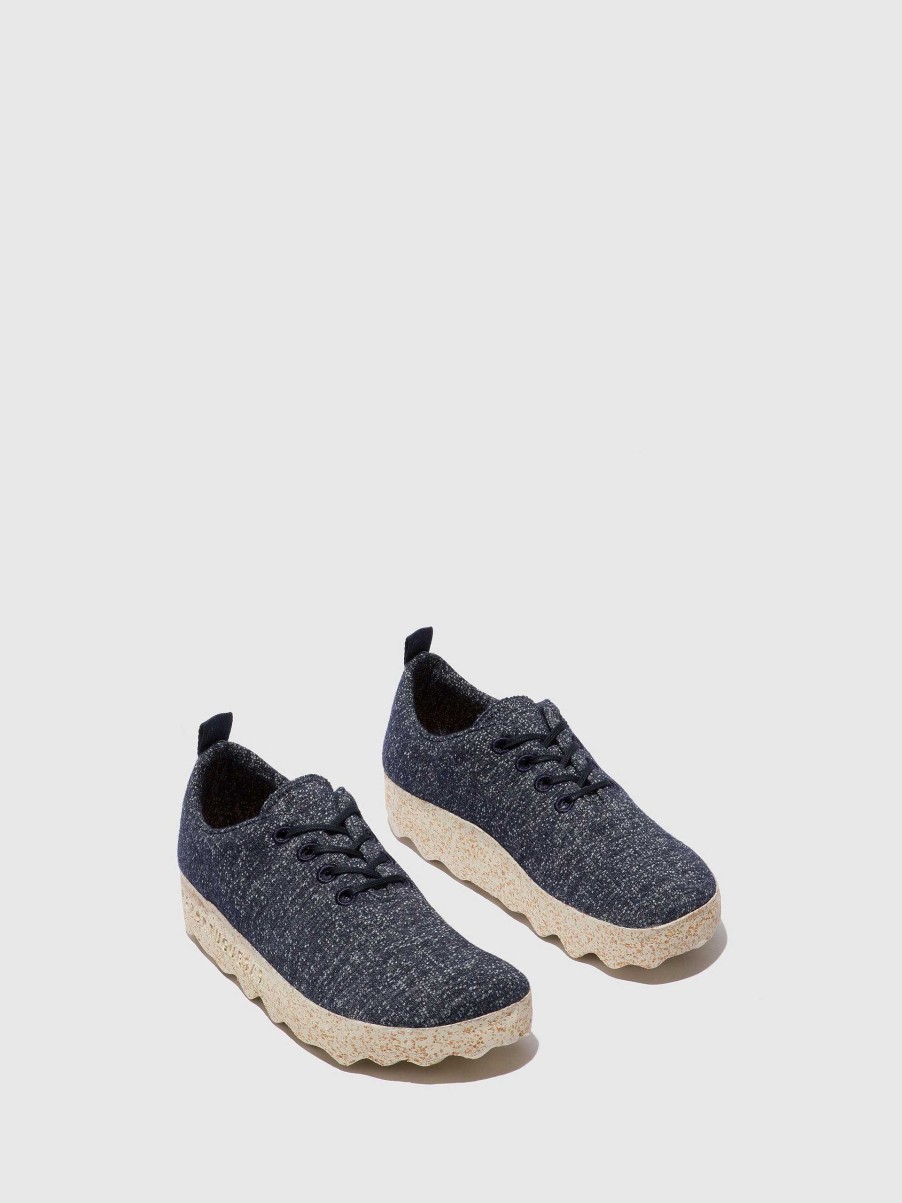 Men ASPORTUGUESAS Camp | Lace-Up Shoes Camp Navy