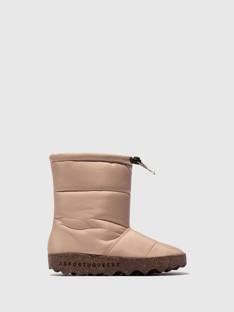 Women ASPORTUGUESAS Cale | Fluff Boots Cale Taupe