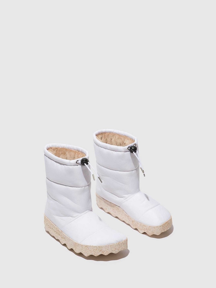 Women ASPORTUGUESAS Cale | Fluff Boots Cale Blanco