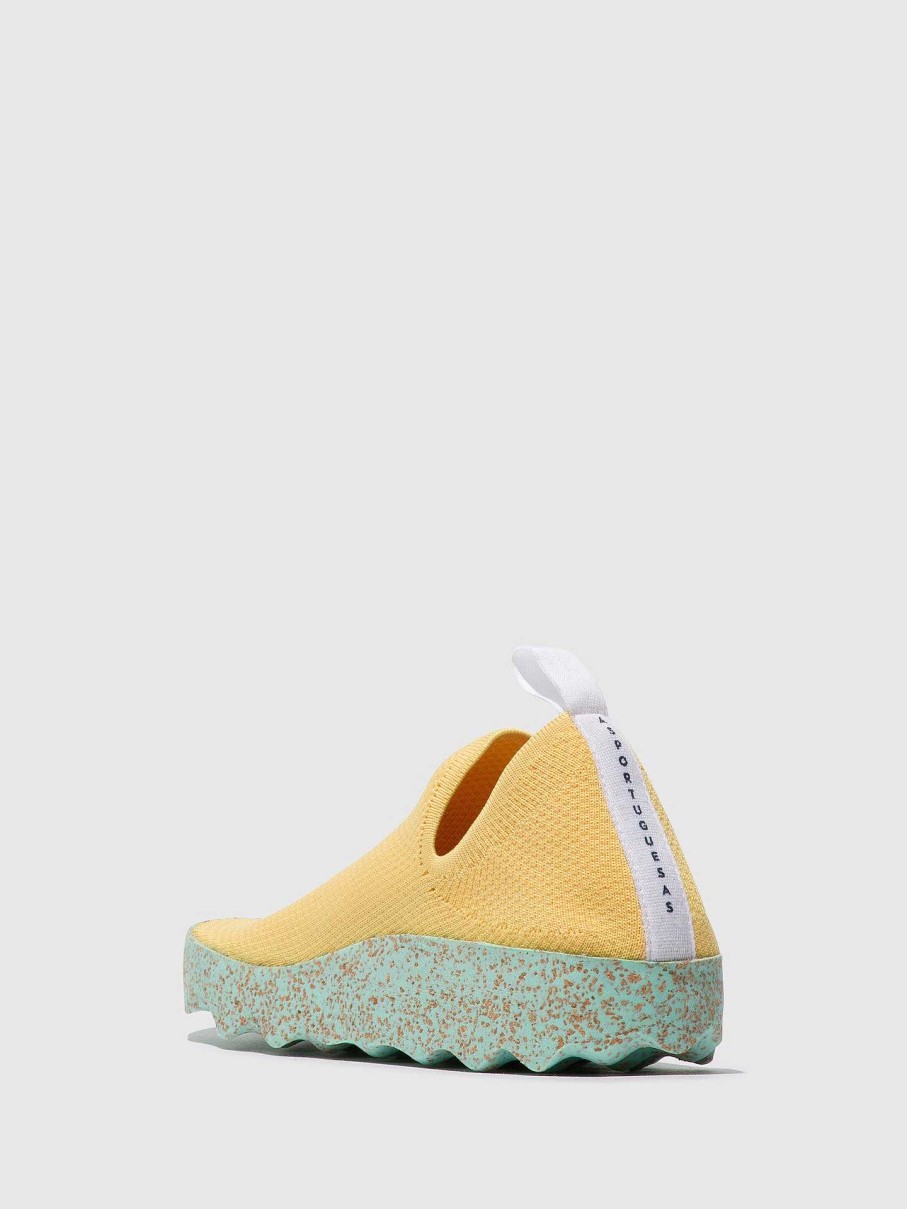 Women ASPORTUGUESAS Care | Slip-On Trainers Care R. Yellow