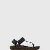 Women ASPORTUGUESAS Fizz | Velcro Sandals Fizz Black