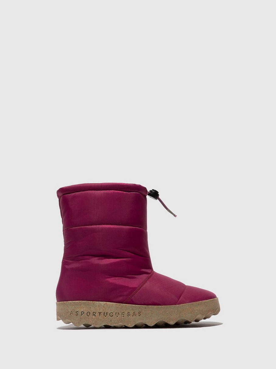 Women ASPORTUGUESAS Cale | Fluff Boots Cale Morado