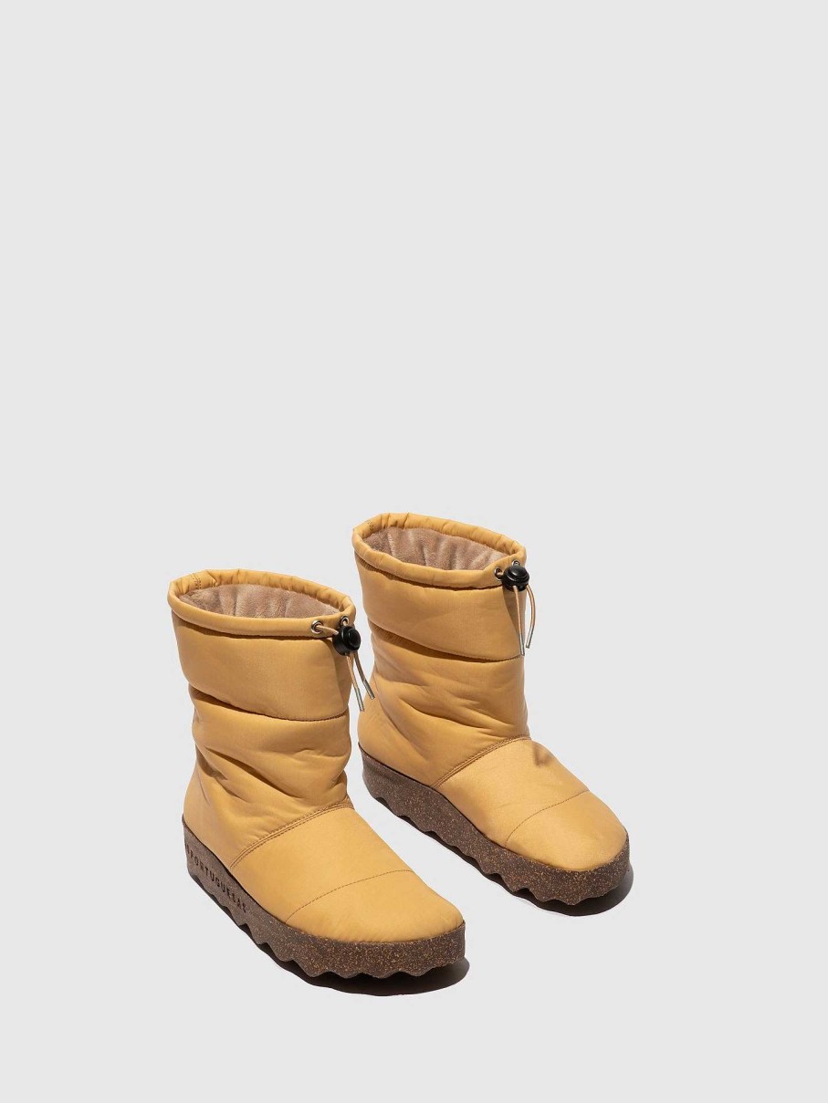 Women ASPORTUGUESAS Cale | Fluff Boots Cale Beige