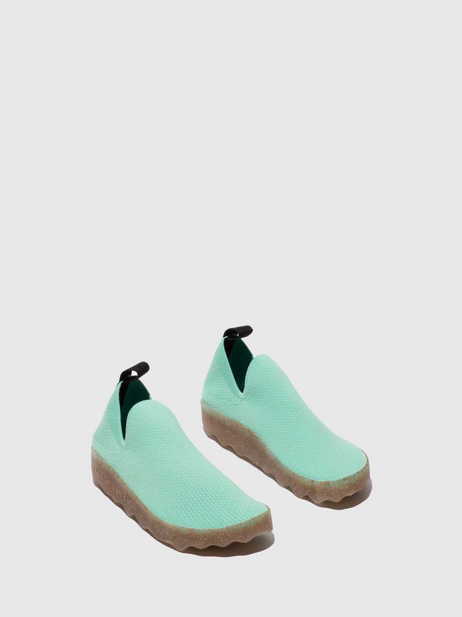 Women ASPORTUGUESAS Care | Slip-On Trainers Care Mint