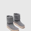 Women ASPORTUGUESAS Cady | Round Toe Boots Cady Concrete