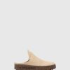 Women ASPORTUGUESAS Clay | Slip-On Mules Clay Beige (Suede)