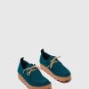 Men ASPORTUGUESAS Chat | Lace-Up Shoes Chat Peacock Blue