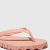 Women ASPORTUGUESAS Bumpy | Beach Flip-Flops Bumpy Pink & Pink Strap