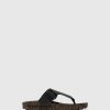 Women ASPORTUGUESAS Fuse | Slip-On Sandals Fuse Black