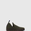 Men ASPORTUGUESAS City | Round Toe Shoes City Military Green